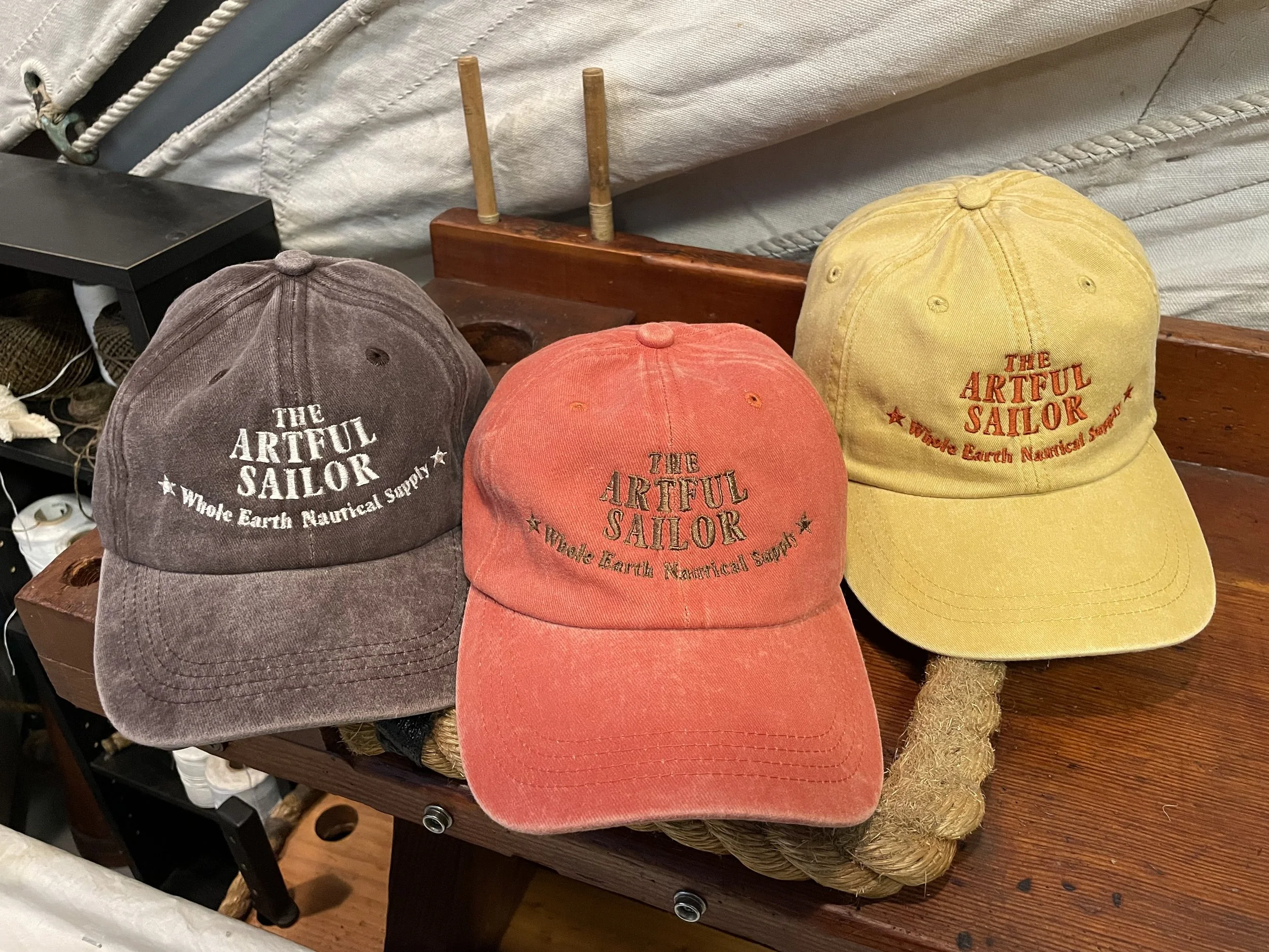 The Artful Sailor Logo Hat — The Artful Sailor